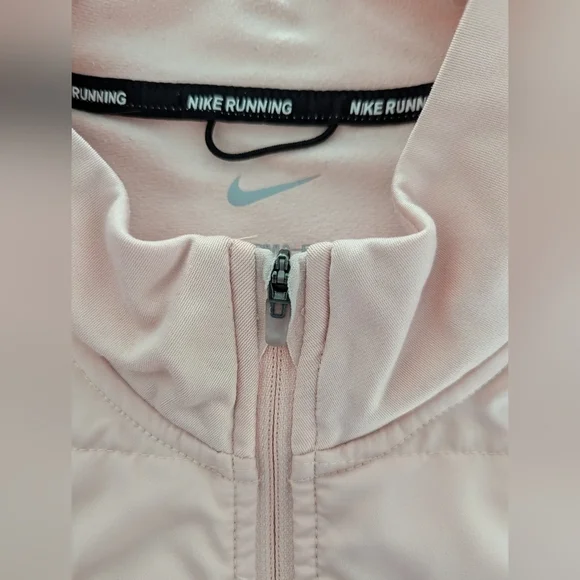 Nike Therma-FIT Essential Running Vest Arctic Light Pink Orange Women Size Large - Picture 8 of 9